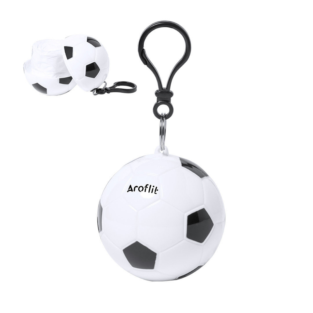 Football Raincoat Keyring