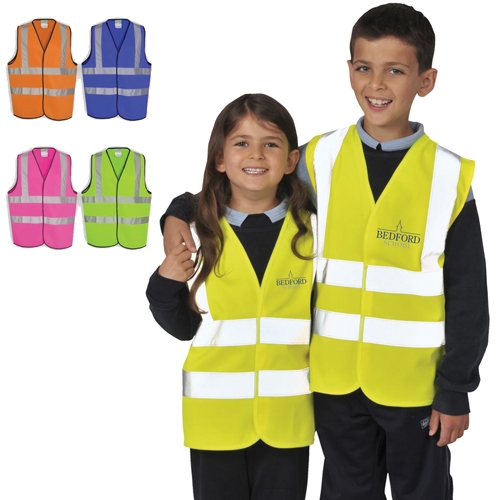 Hi Vis Safety Vest - Childs (Yellow/Orange)